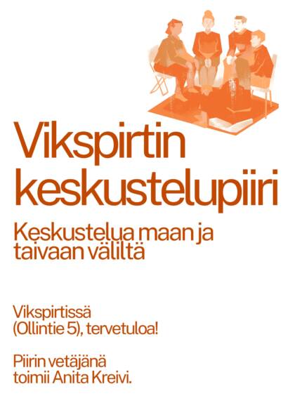 Vikspirtin keskustelupiirin infokansikuva.